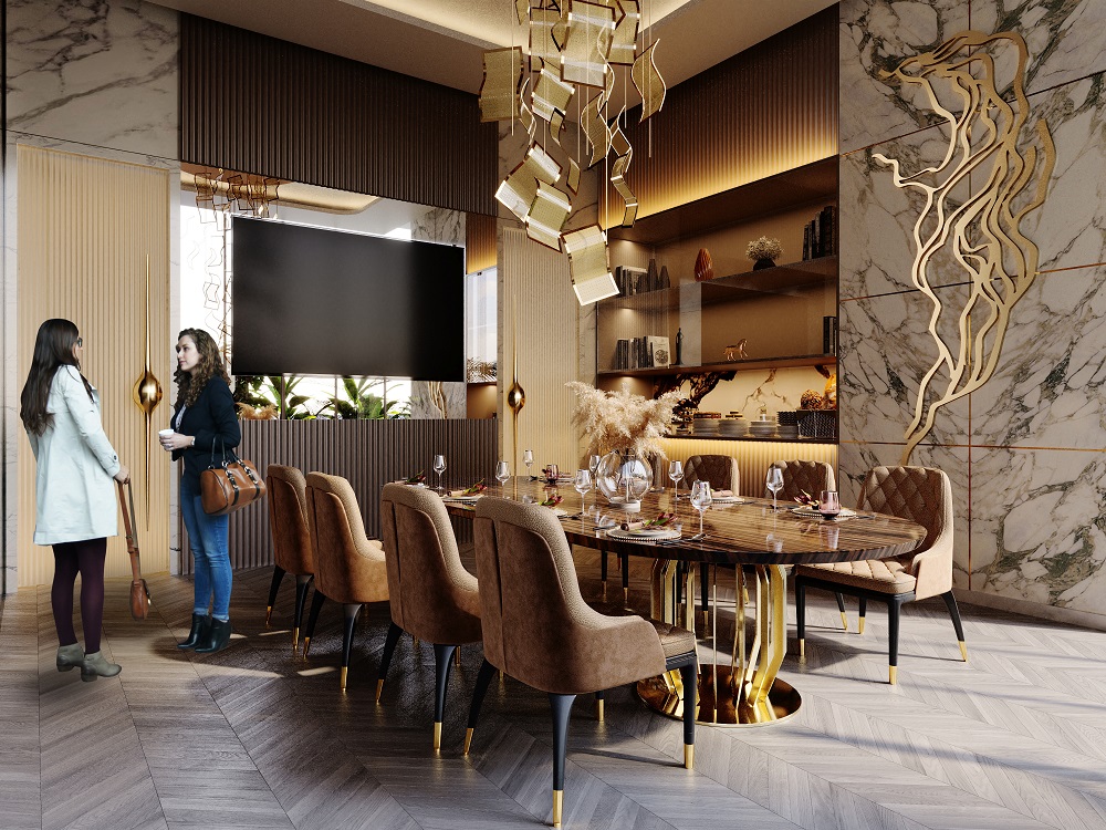 M3m Noida Private Dining Room 1
