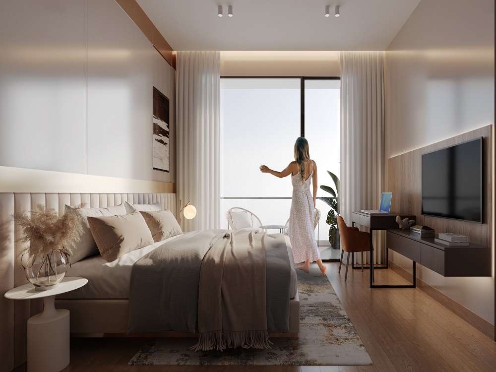 M3m Noida Sec 72 Apartment Bedroom