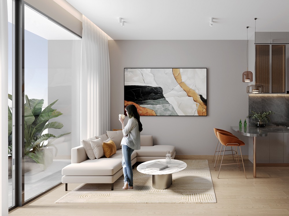 M3m Noida Sec 72 Apartment Living Cam04